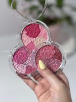 رژ گونه هایلایتر گل رز
