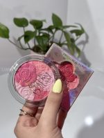 رژ گونه هایلایتر گل رز - تصویر 2